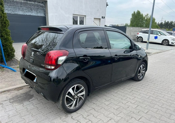 Peugeot 108 cena 19900 przebieg: 84000, rok produkcji 2018 z Biecz małe 154